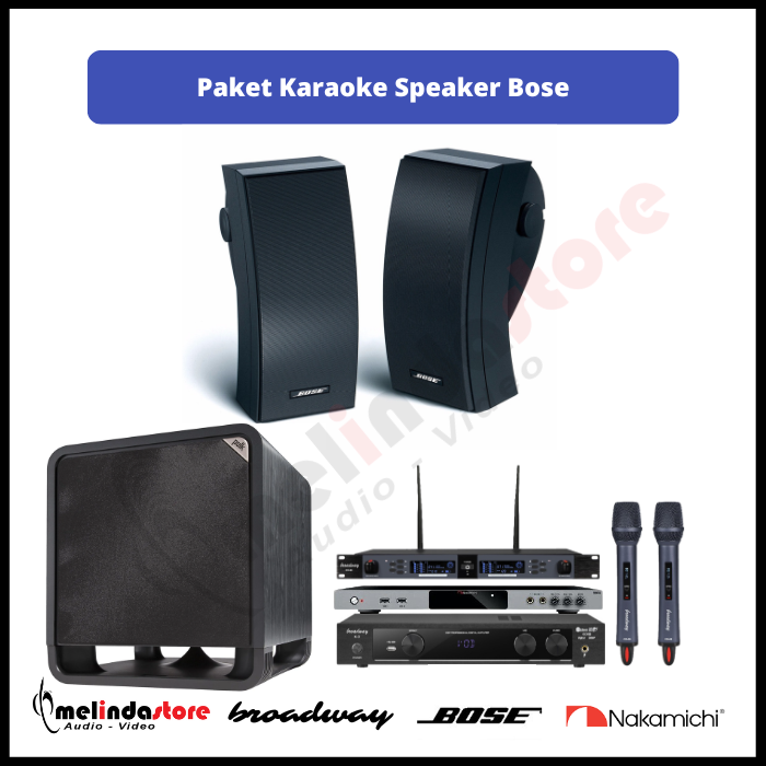 Paket Karaoke Speaker Bose 251 - No Touchscreen
